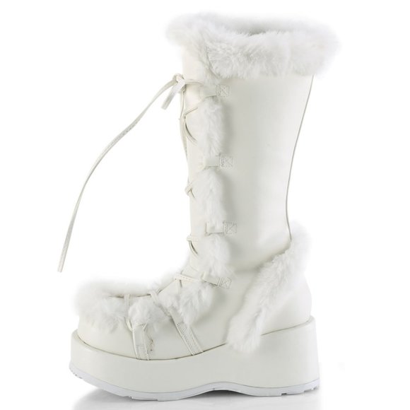 【PAES】Western Fur boots / 追跡付 Amazon.com: ZHENAIYISHENG Furry Faux Fur Boots for Women